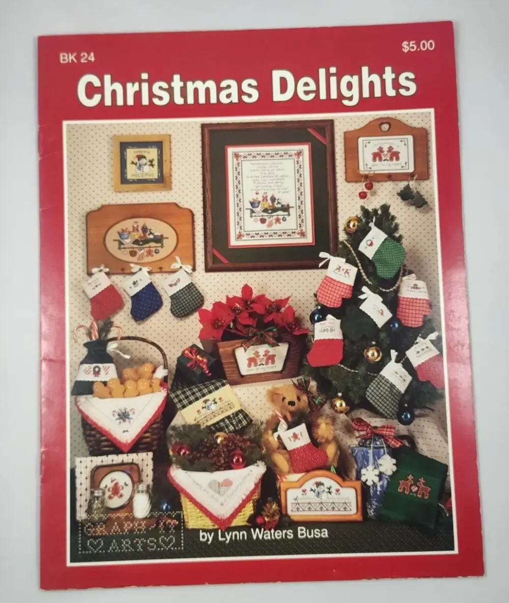 Graph It Arts Christmas Delights Cross Stitch Patterns Deer, Snowman, Santa